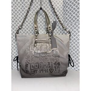 Coach Poppy Ombre Rhinestone Story Patch Spotlight Bag Limited Ed. E1073-15312